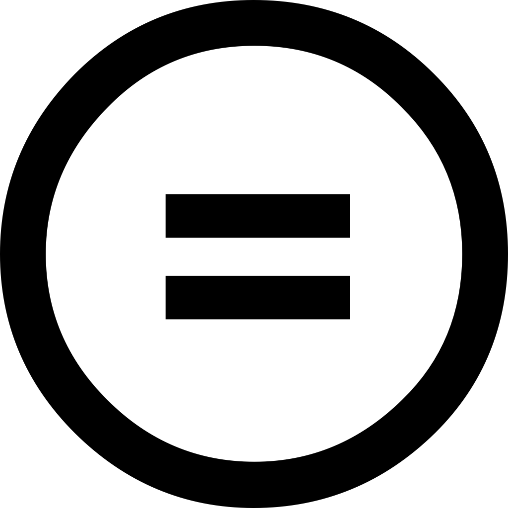 the NoDerivatives (nd) icon features an equal sign in the middle of a circle